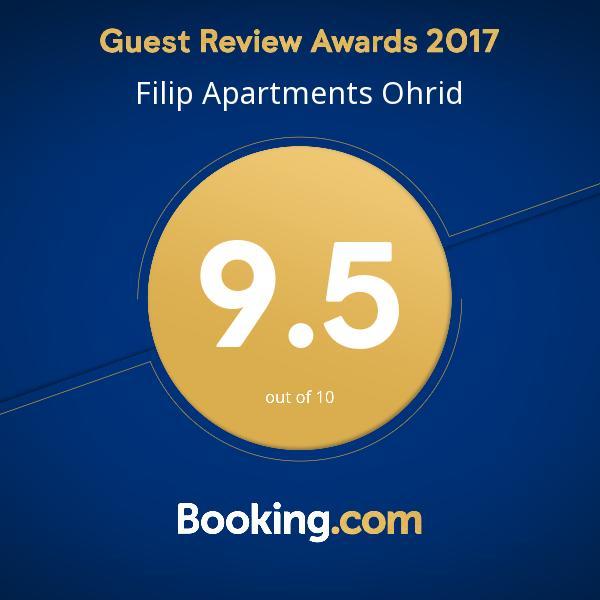 Filip Apartments Охрид Экстерьер фото